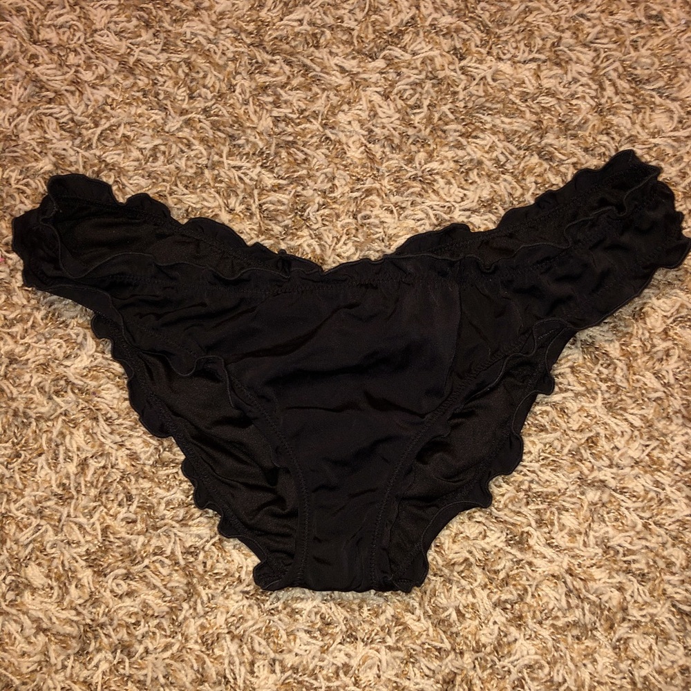 Black Cheeky VS Bikini Bottom
